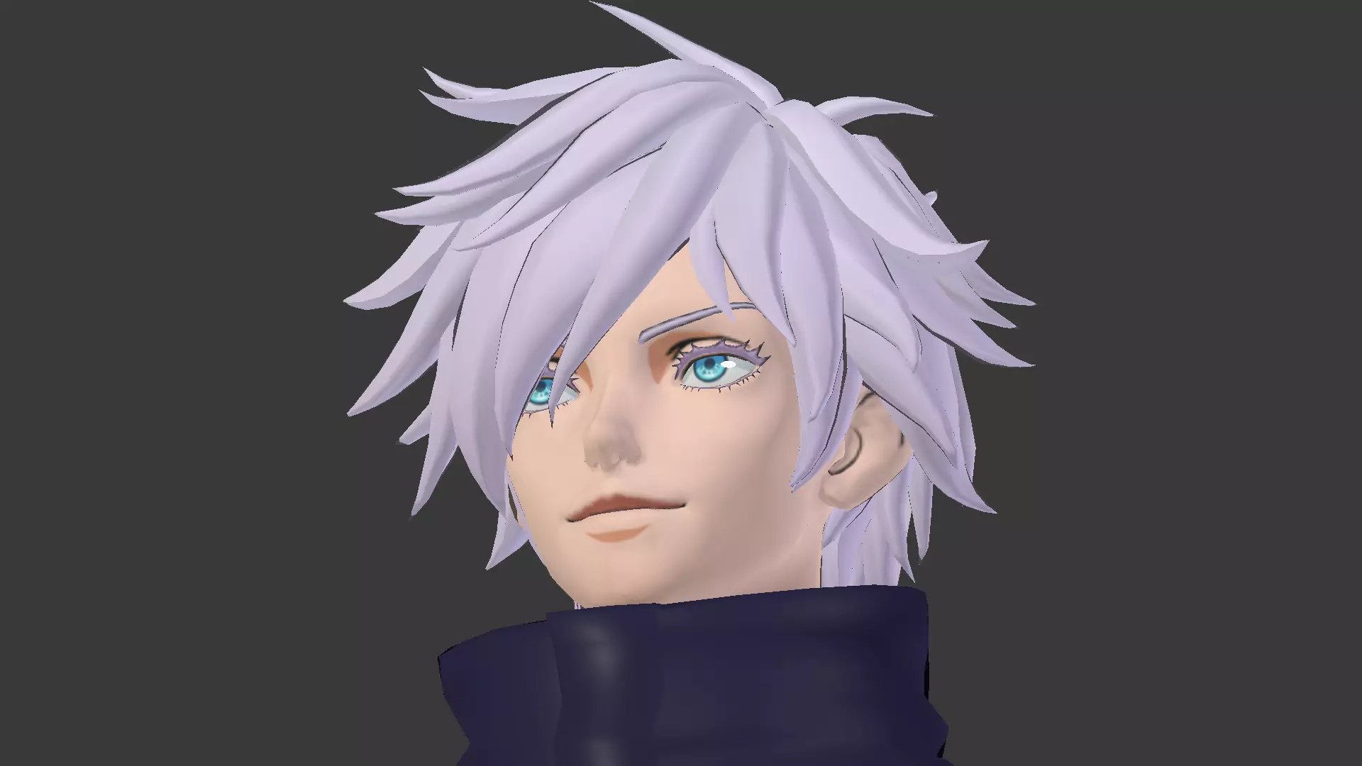 Gojo Characthers -JUJUTSU KAISEN Low-poly 3D model_0