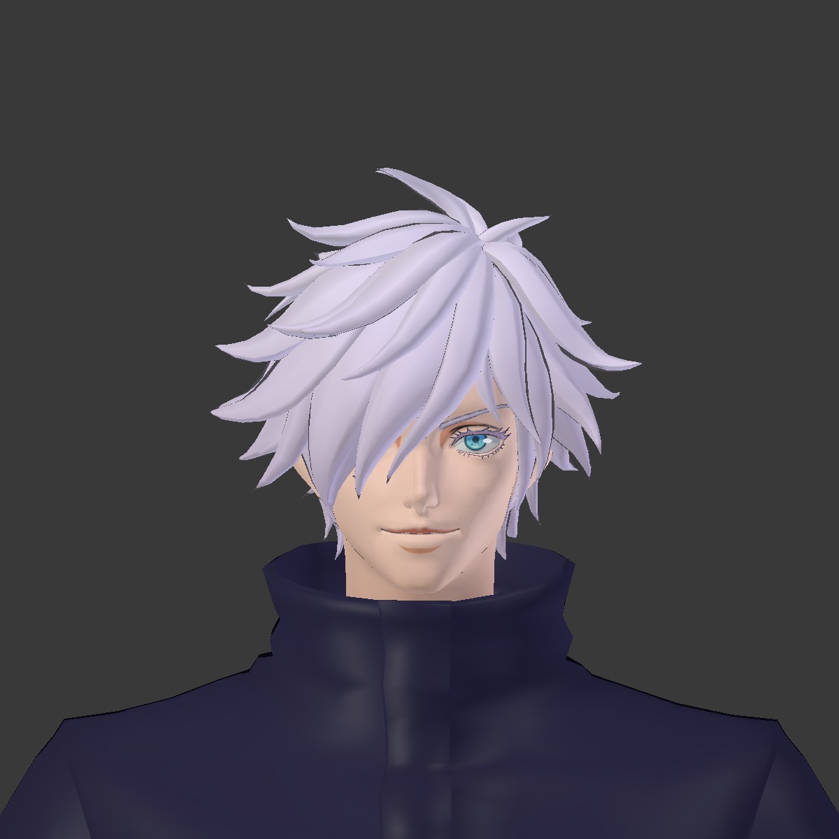 Gojo Characthers -JUJUTSU KAISEN Low-poly 3D model_2