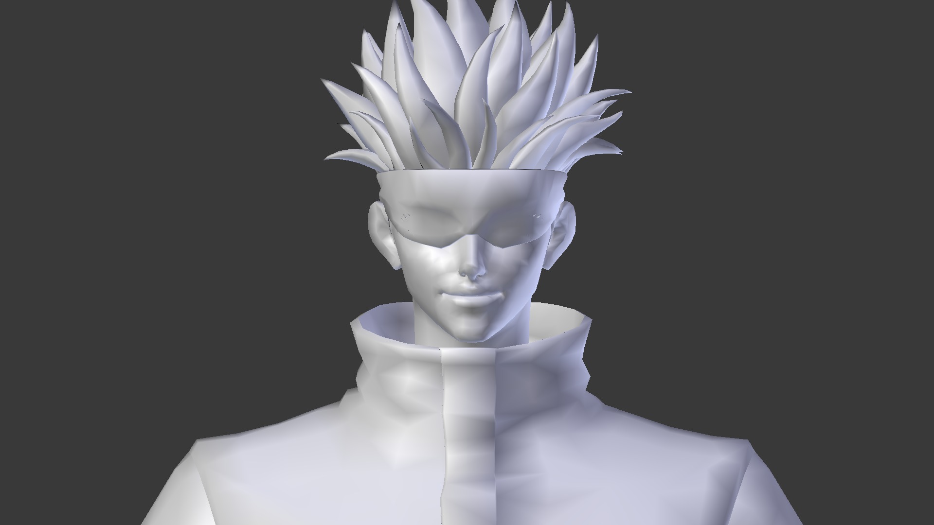 Gojo Characthers -JUJUTSU KAISEN Low-poly 3D model_18