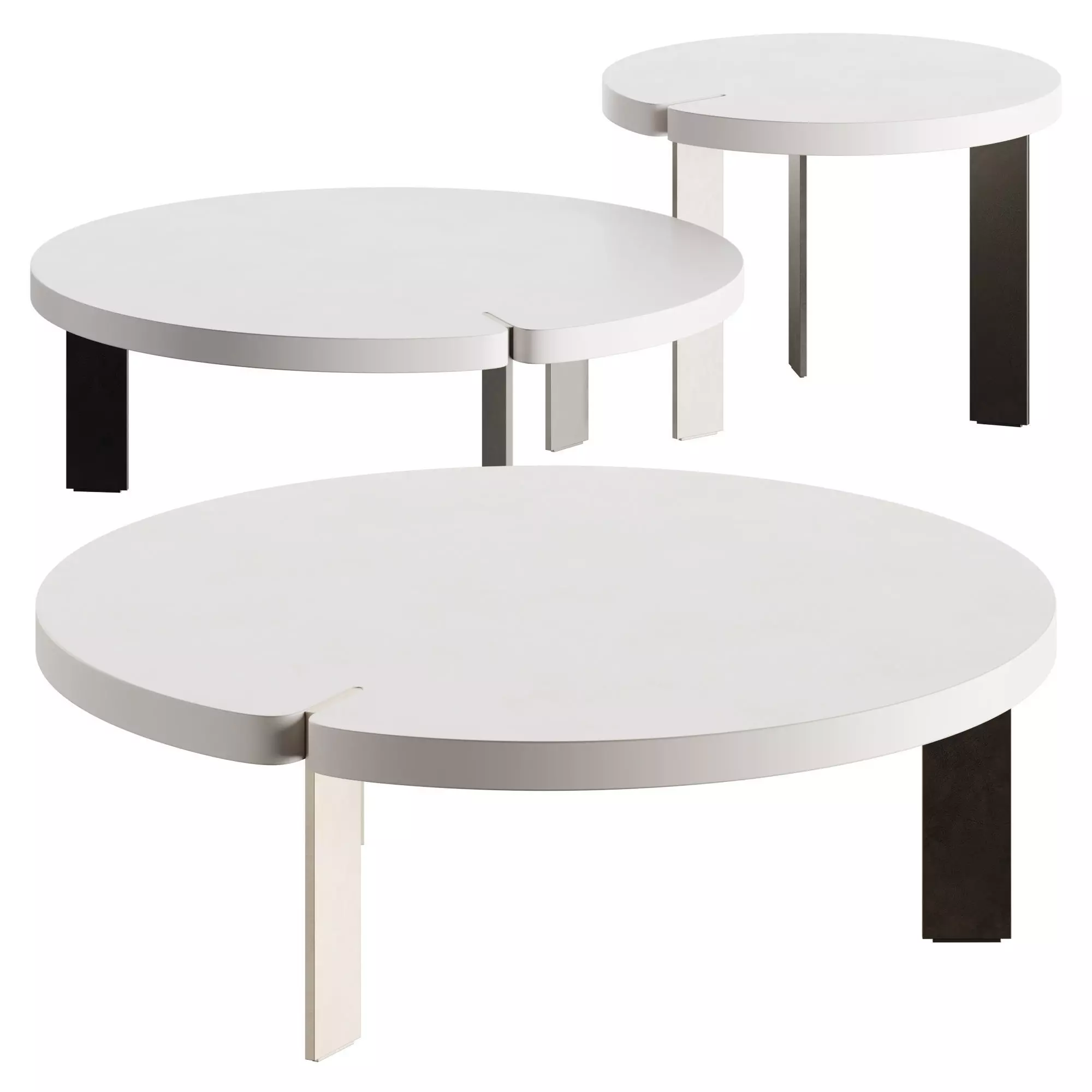 Saba Italia BUTTER Table 3D model_0