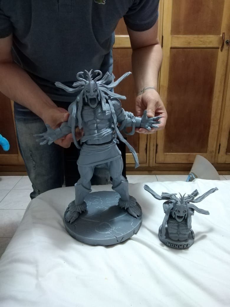 MummRa from Thundercats STL files 3D printing collectibles 3D print model_10