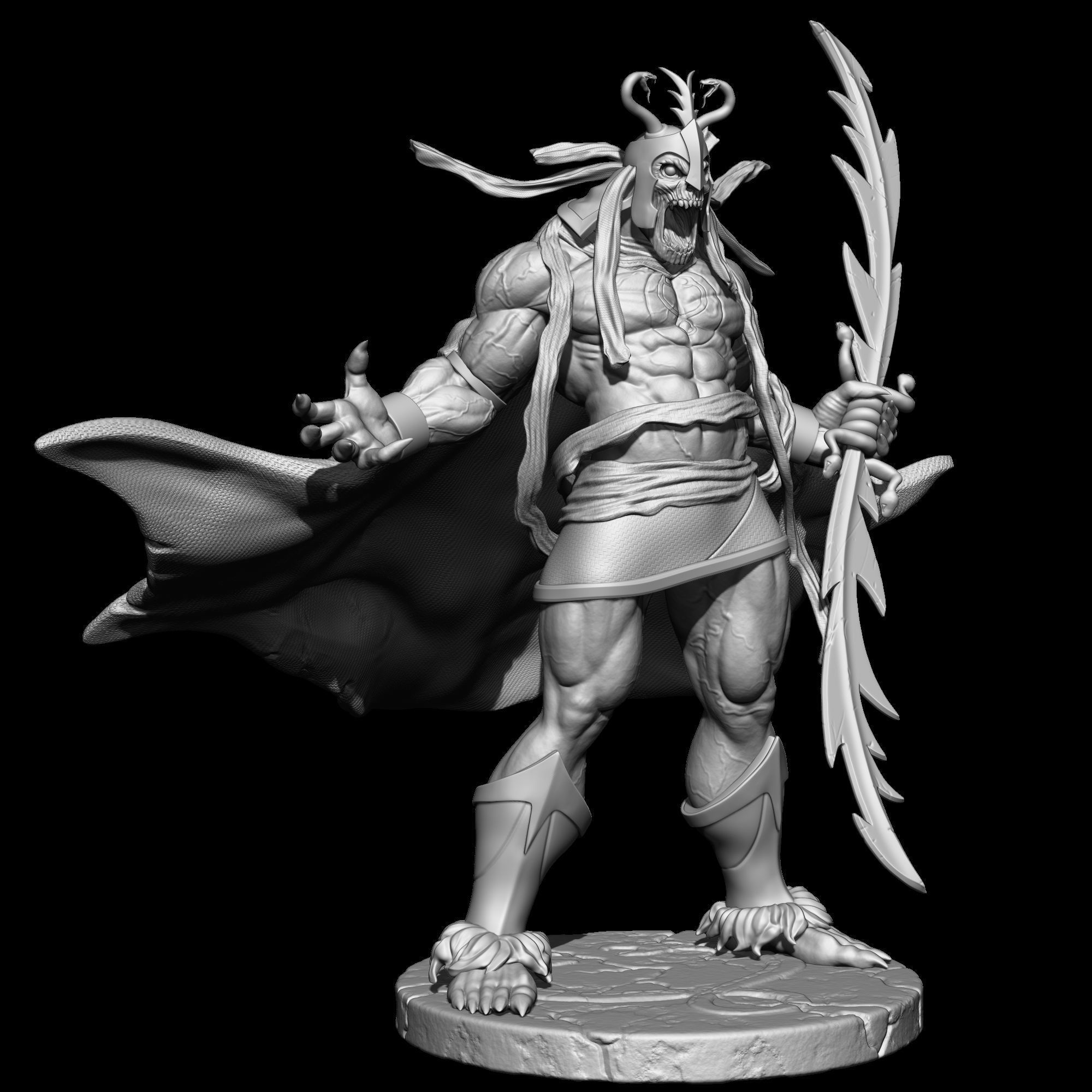 MummRa from Thundercats STL files 3D printing collectibles 3D print model_19