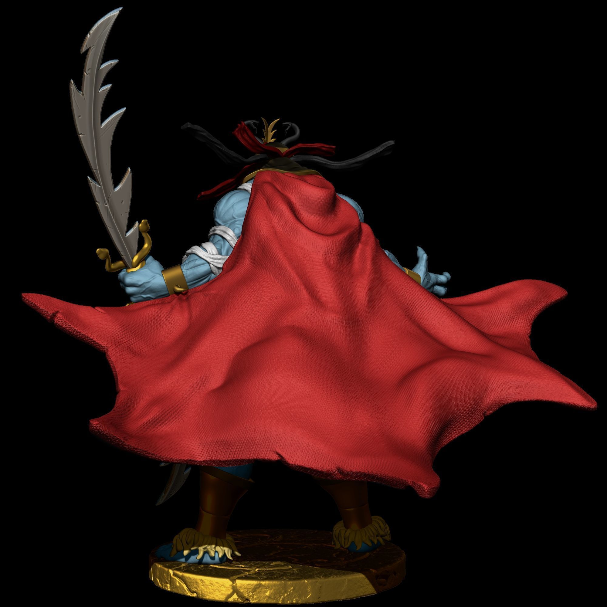 MummRa from Thundercats STL files 3D printing collectibles 3D print model_20