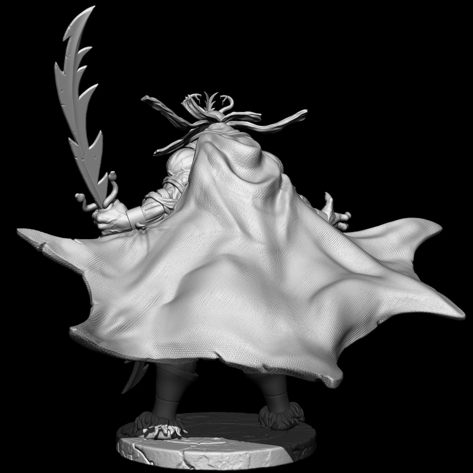 MummRa from Thundercats STL files 3D printing collectibles 3D print model_18