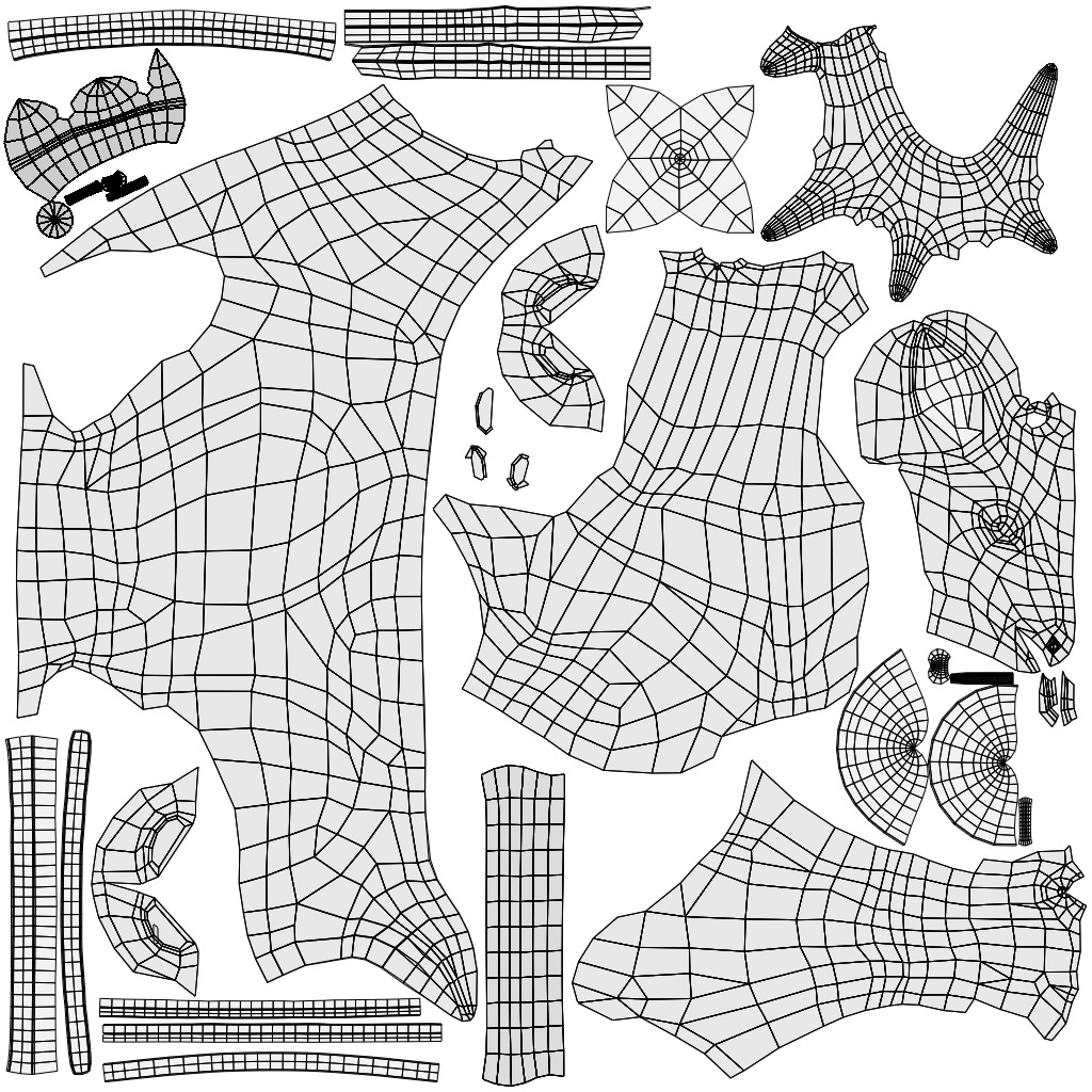 New Christmas Reindeer Low-poly 3D model_13