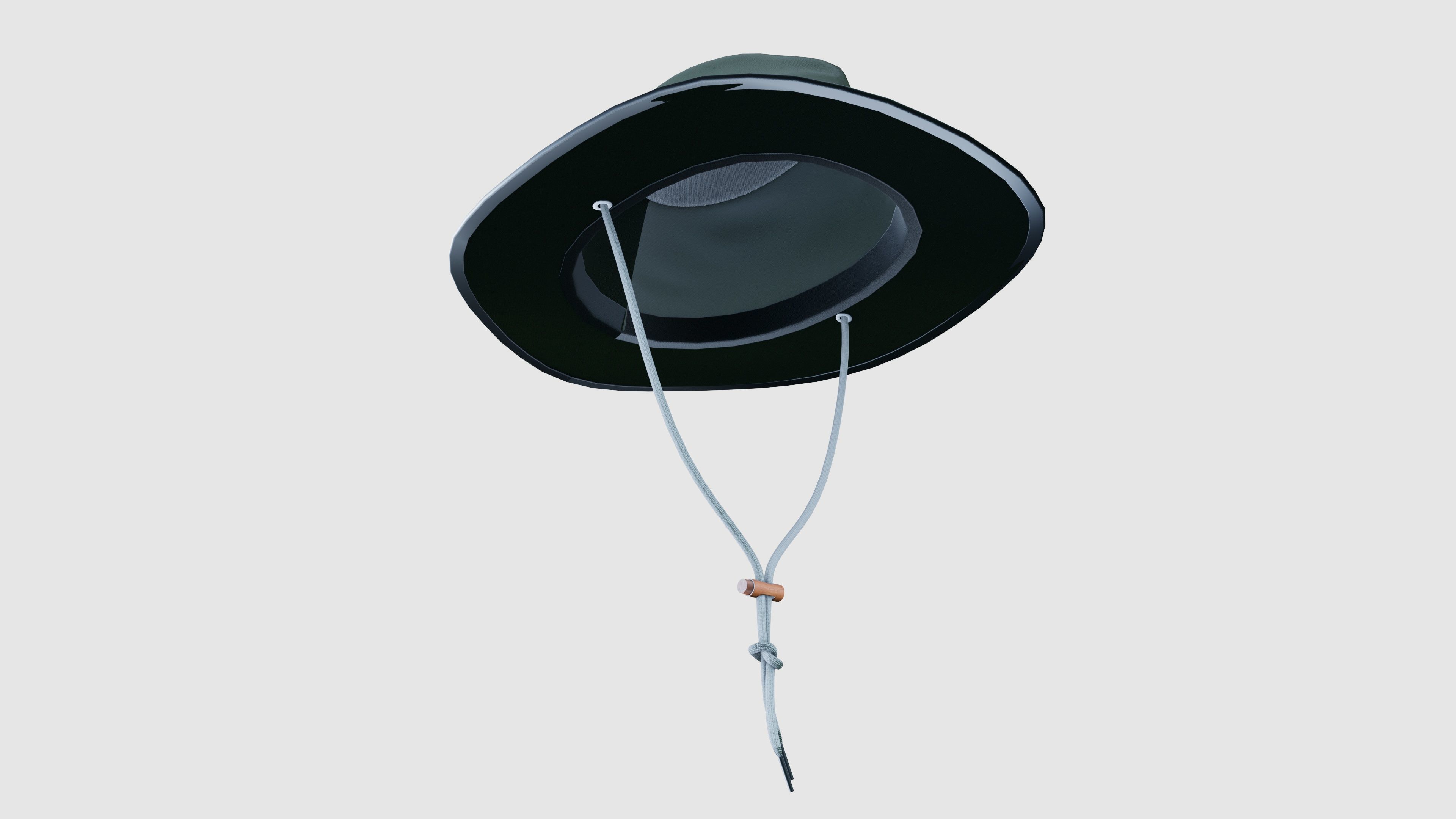 Traveling Hat 3D model_7