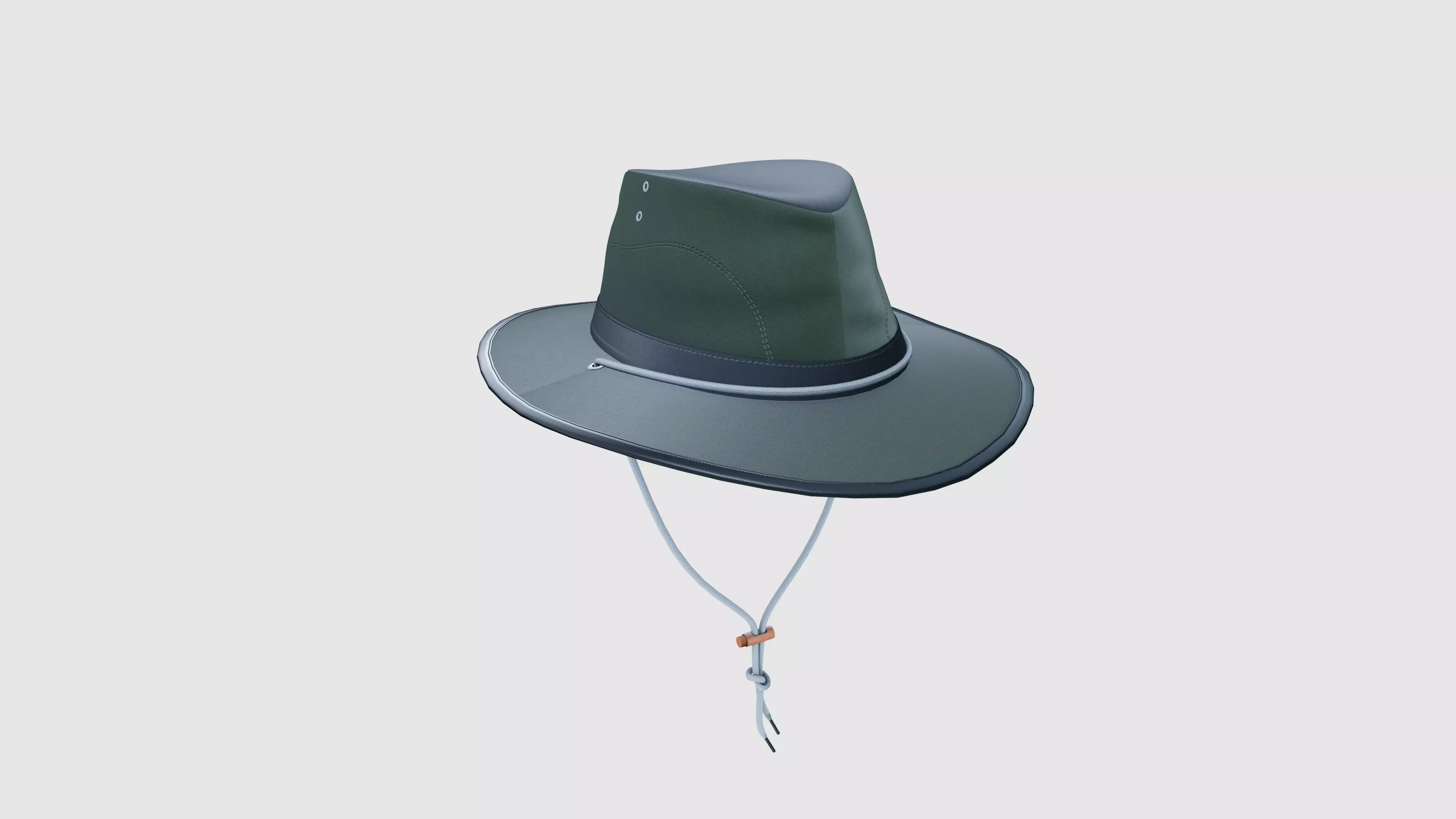 Traveling Hat 3D model_0