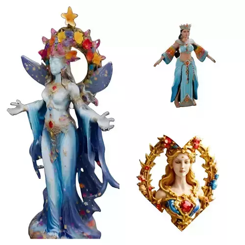 Fantasy Queens Collection - Mystical Figurine Series