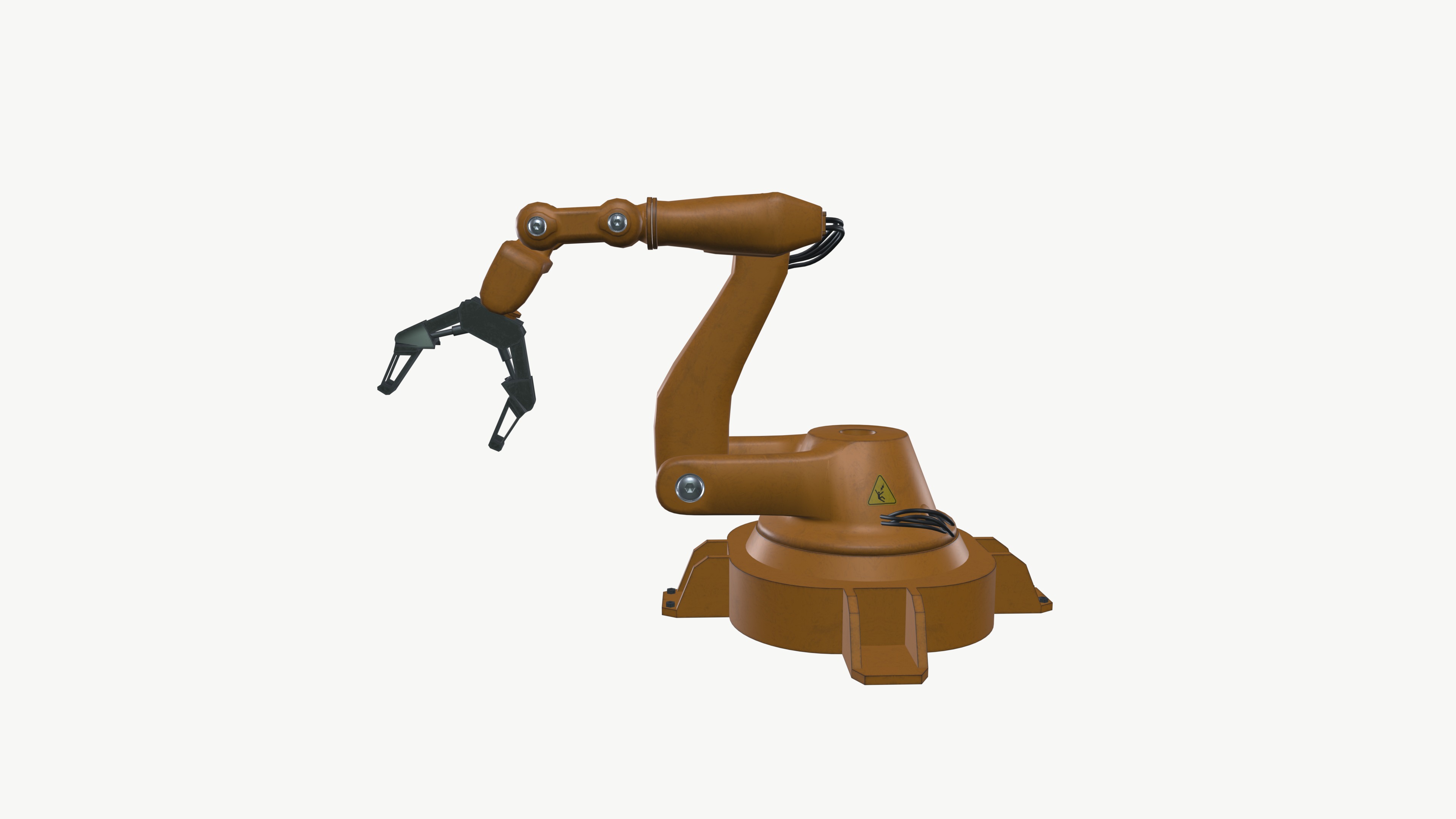 industrial robot 3D model_3