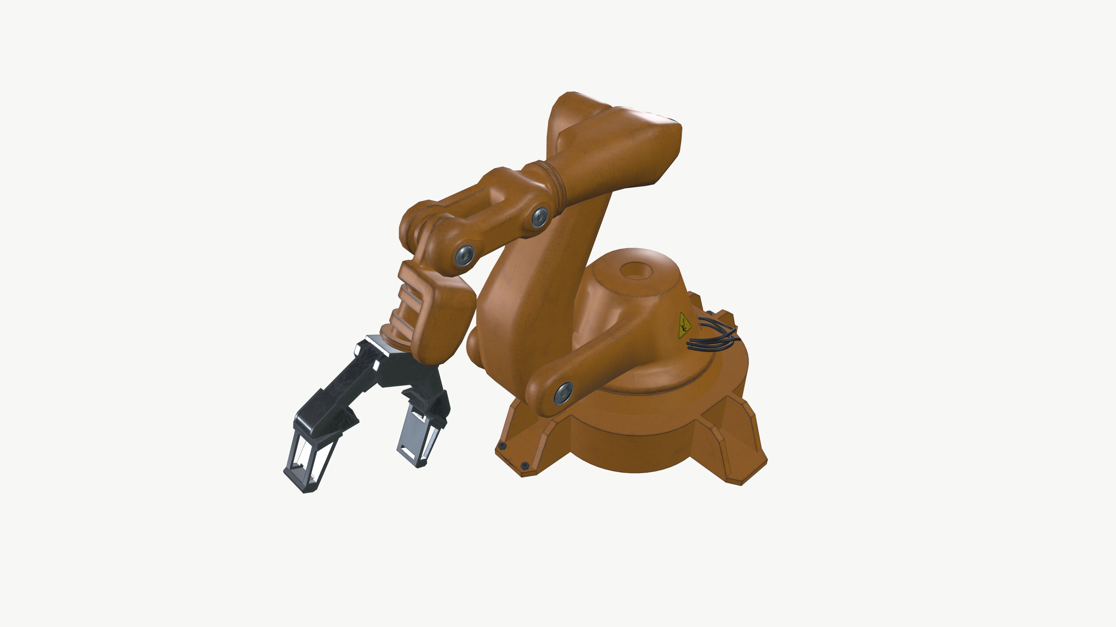 industrial robot 3D model_7