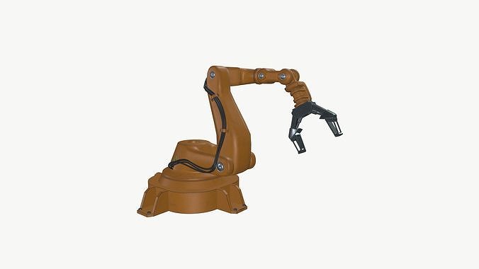 industrial robot 3D model