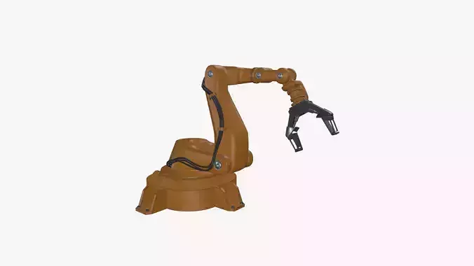 industrial robot 3D model