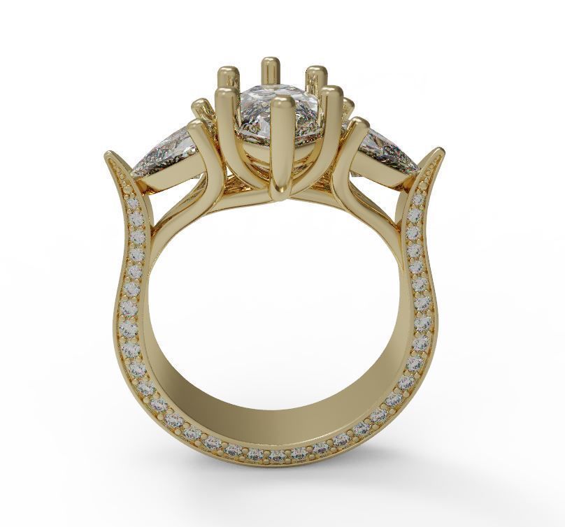 Ring model 3D print model_4