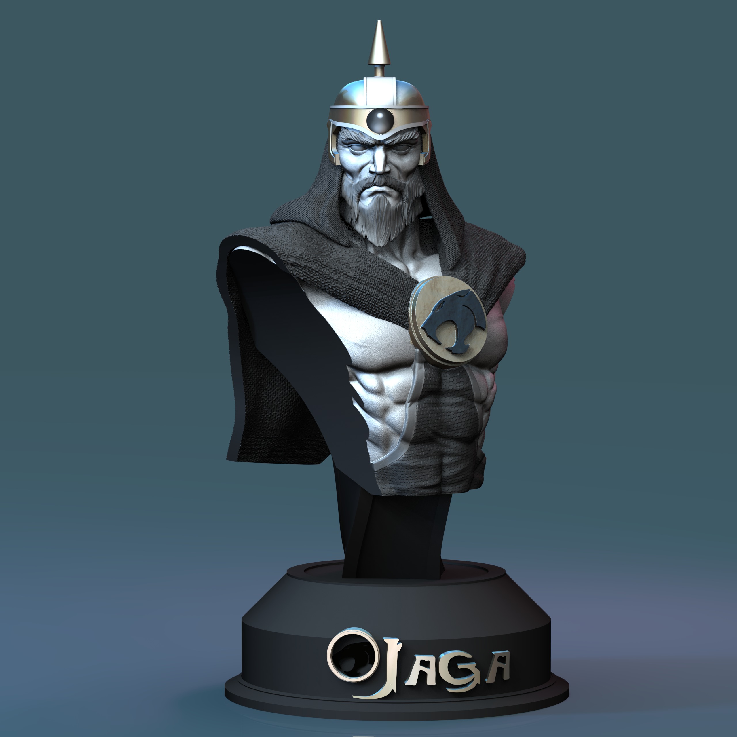 Jaga from Thundercats STL files 3D printing collectibles 3D print model_6