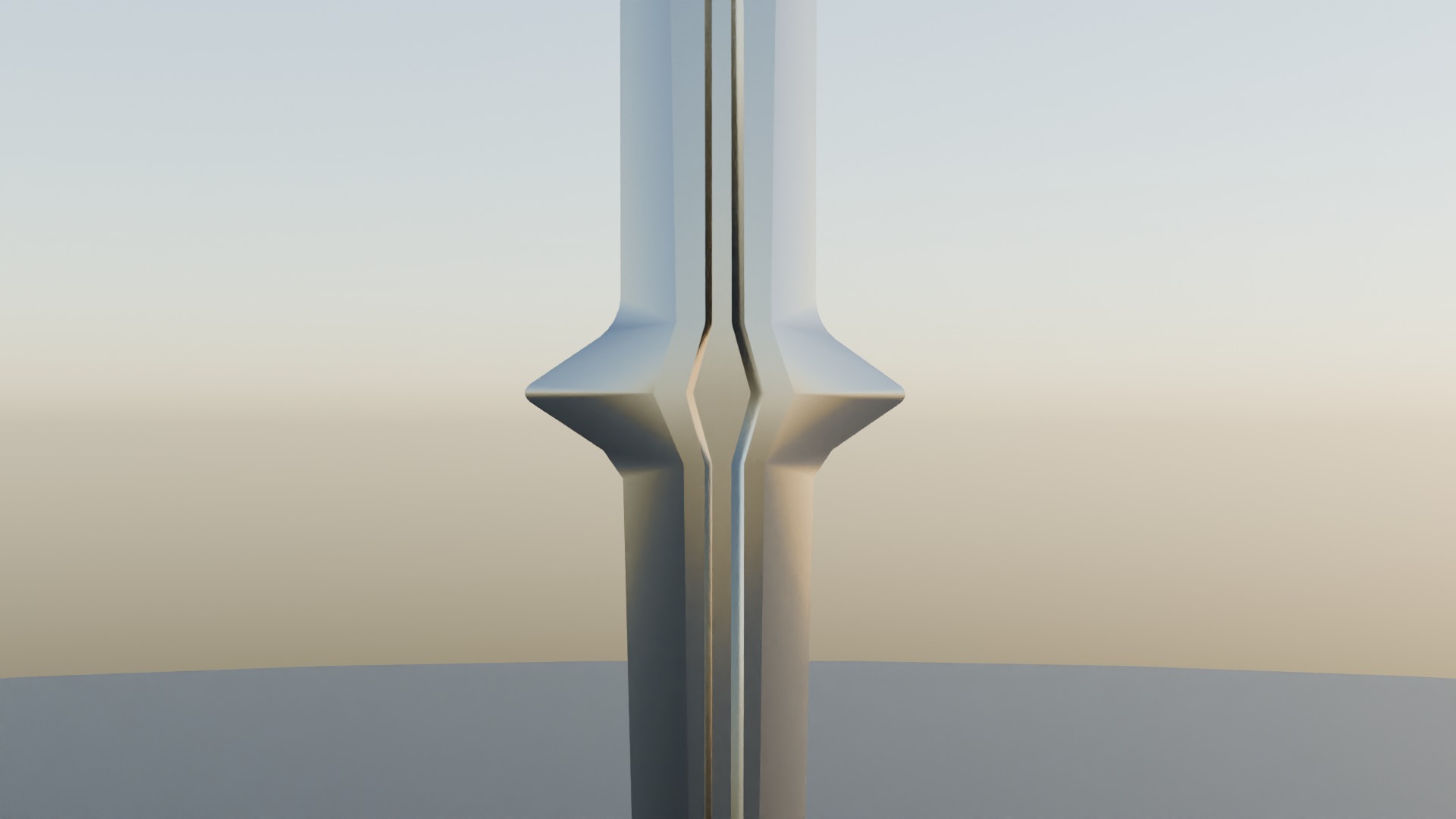 Loy-Ploy Fantasy Sword Low-poly 3D model_4