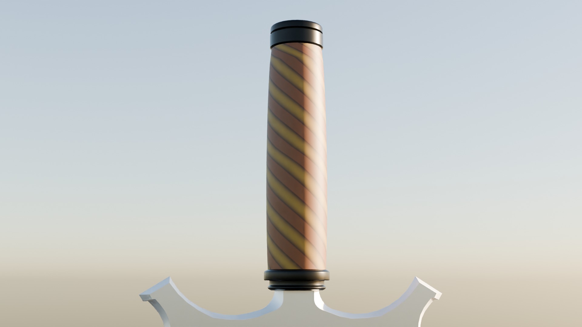 Loy-Ploy Fantasy Sword Low-poly 3D model_5