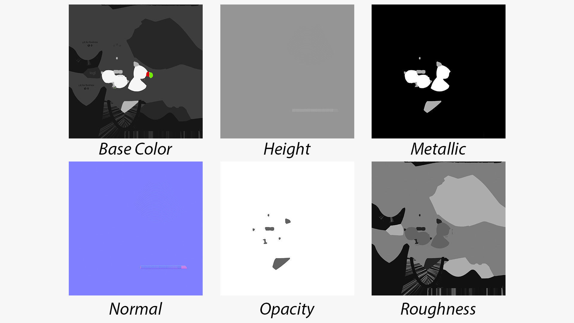 Logitech Lift Vertical Mouse 3D model_14