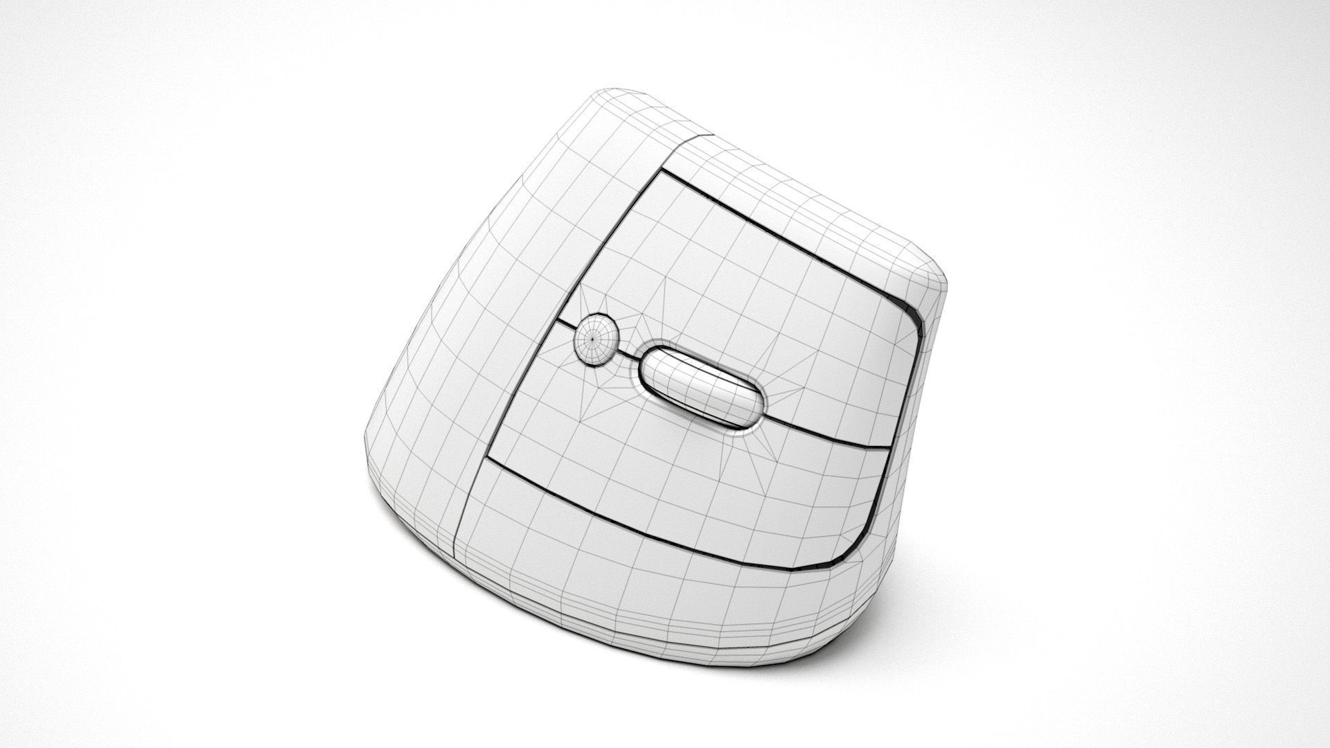 Logitech Lift Vertical Mouse 3D model_13