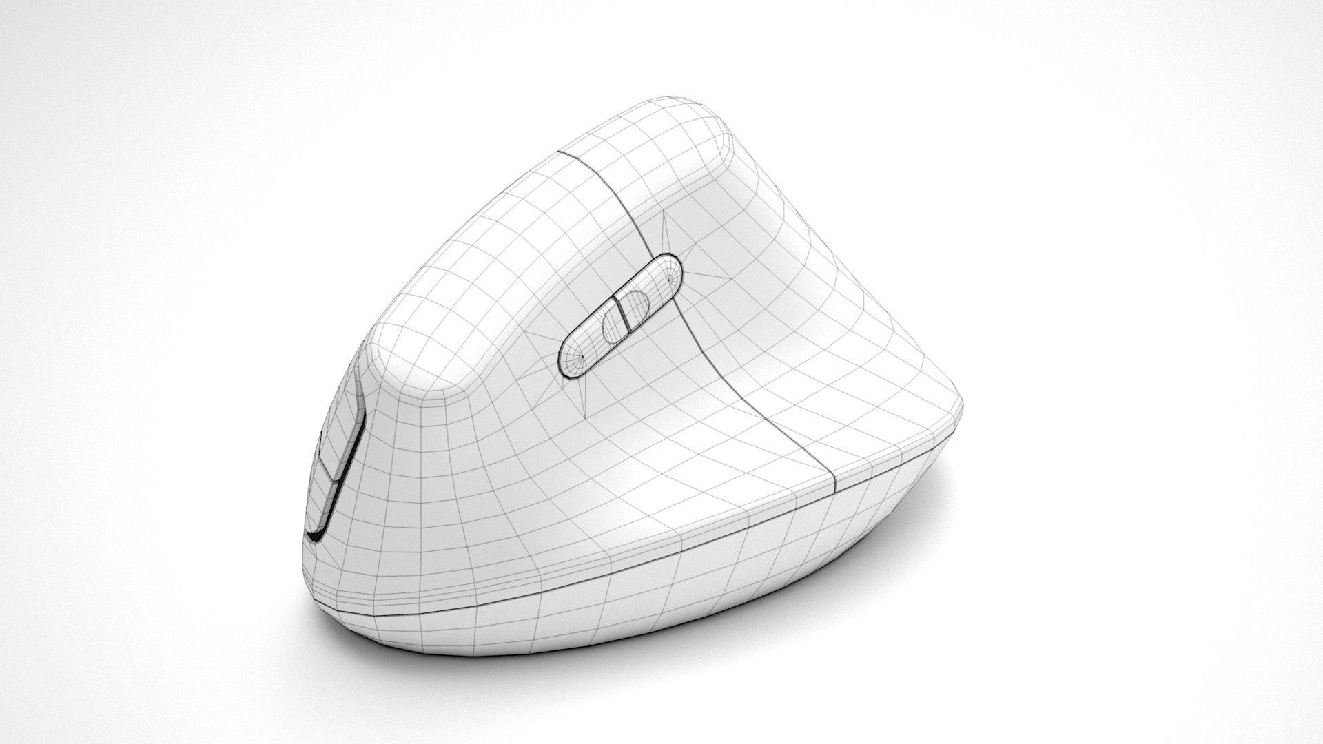 Logitech Lift Vertical Mouse 3D model_12