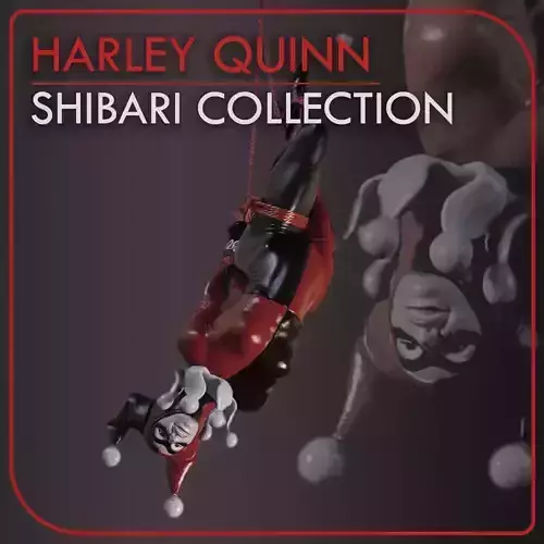 SHIBARI FIGURE Harley Quinn 3D print model