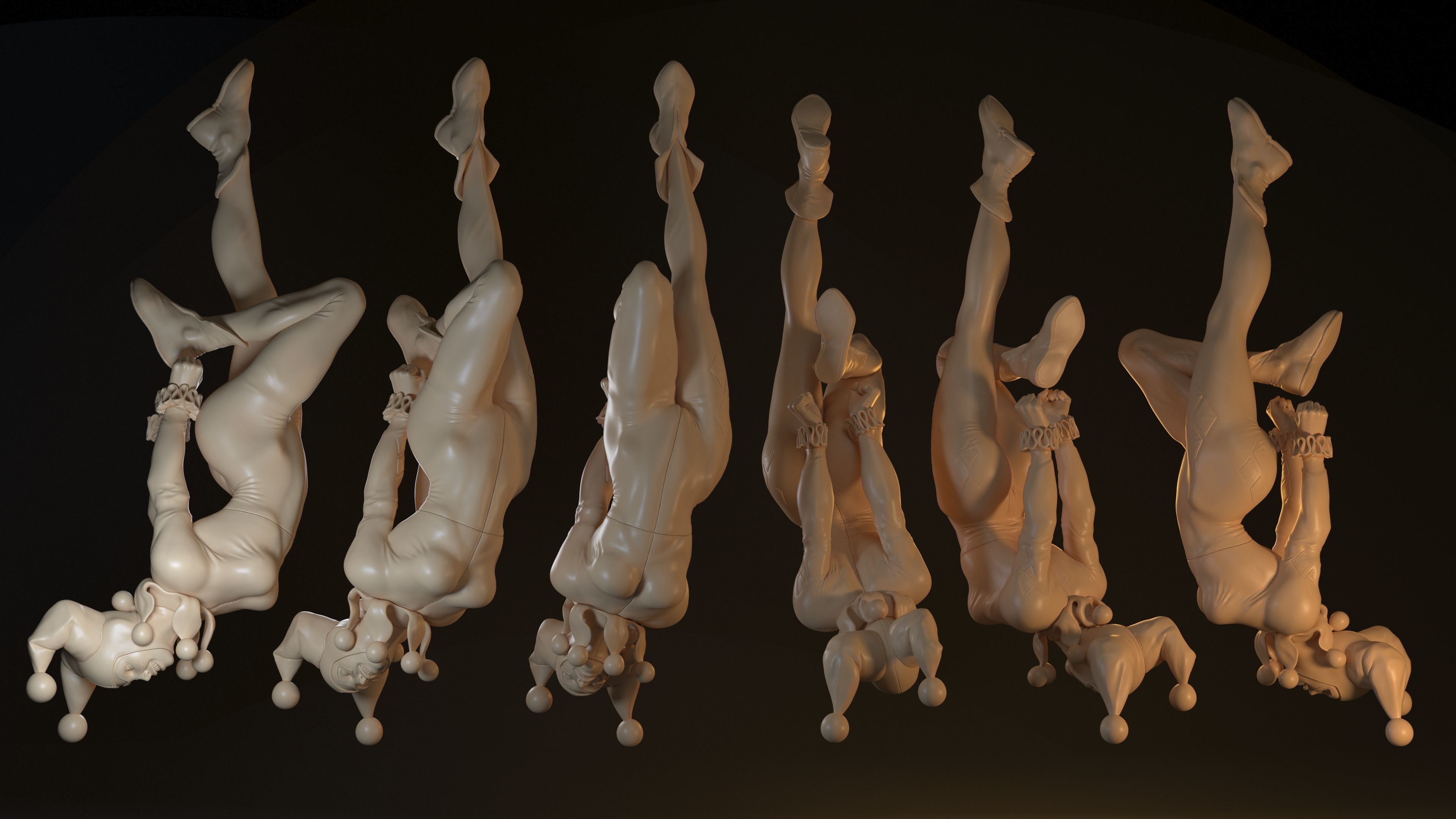 SHIBARI FIGURE Harley Quinn 3D print model_10