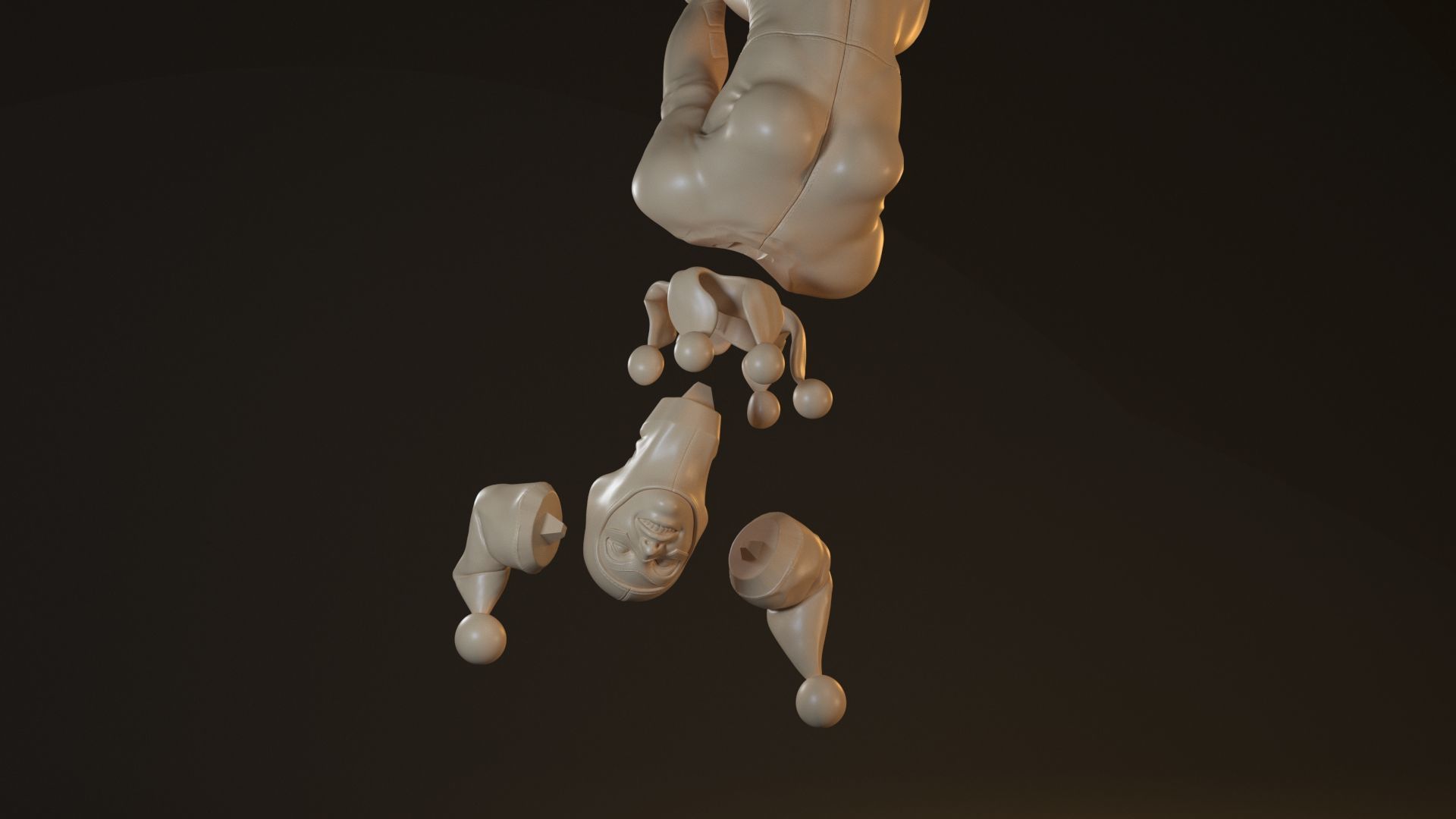 SHIBARI FIGURE Harley Quinn 3D print model_11