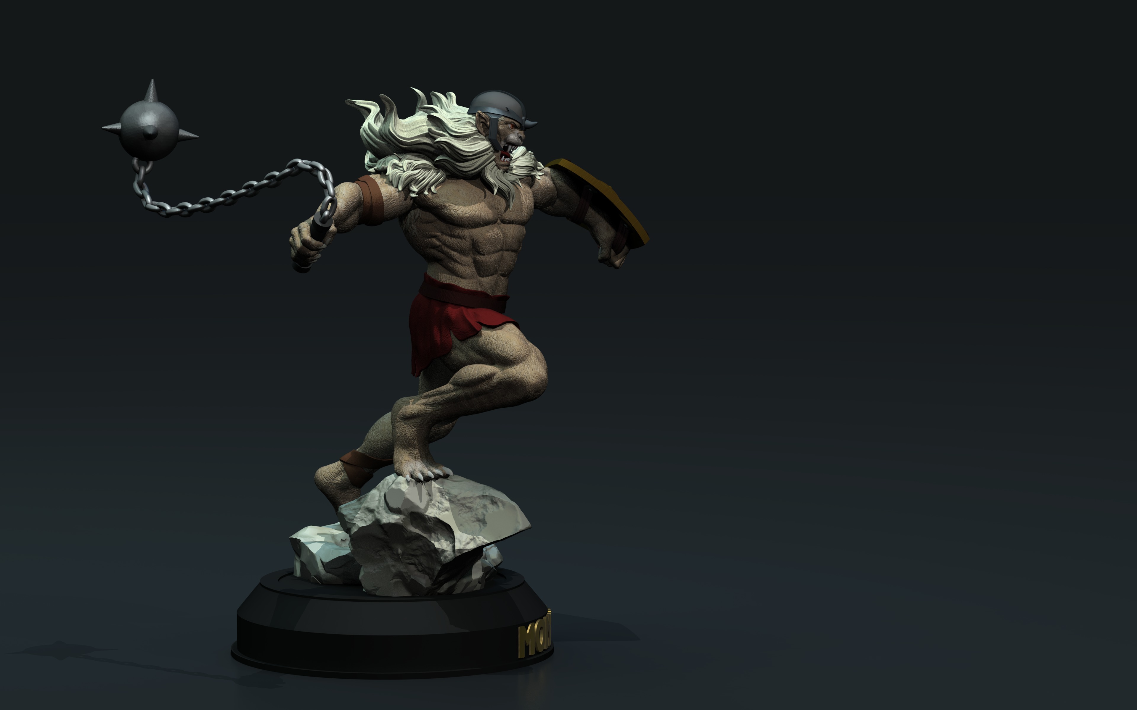 Monkian Mutant Thundercats STL files 3D printing collectibles 3D print model_10