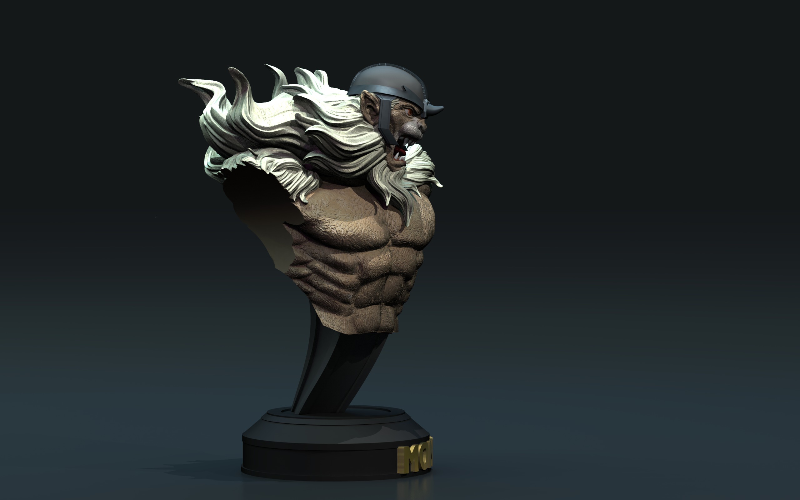 Monkian Mutant Thundercats STL files 3D printing collectibles 3D print model_6