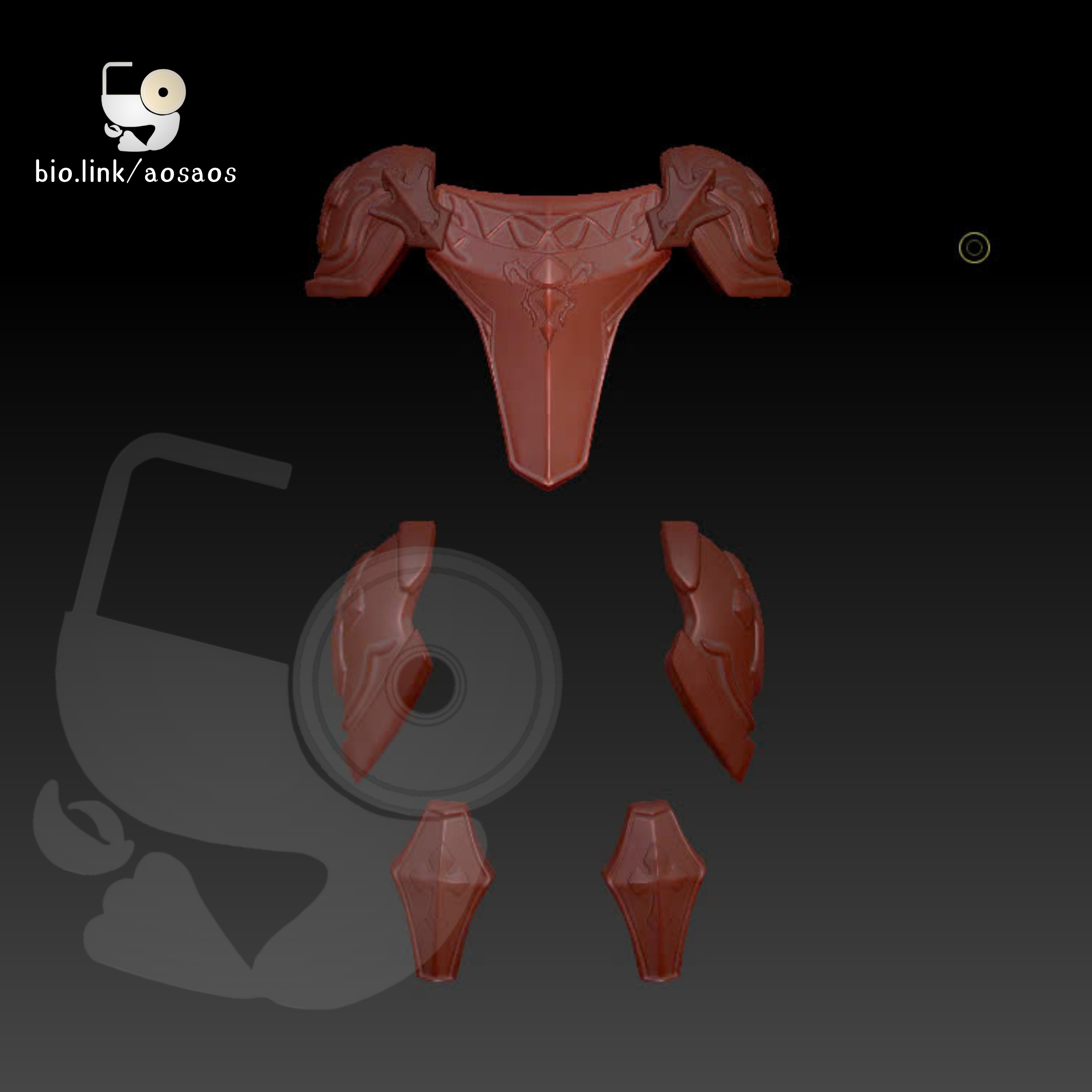 14 files of Granblue Sandalphon Granblue Fantasy OBJ FULL SET 3D print model_8