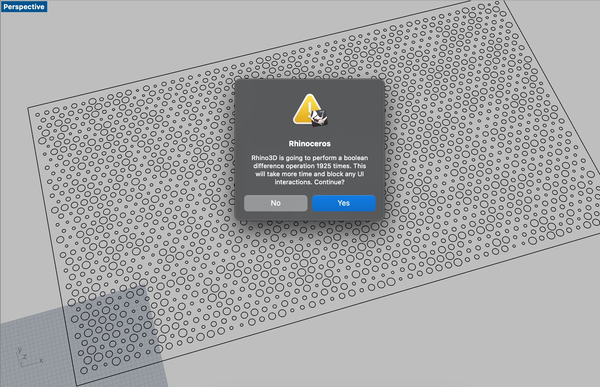 Perforated Facade Panels Auto Randomizer Python Script Rhino3D 3D print model_4