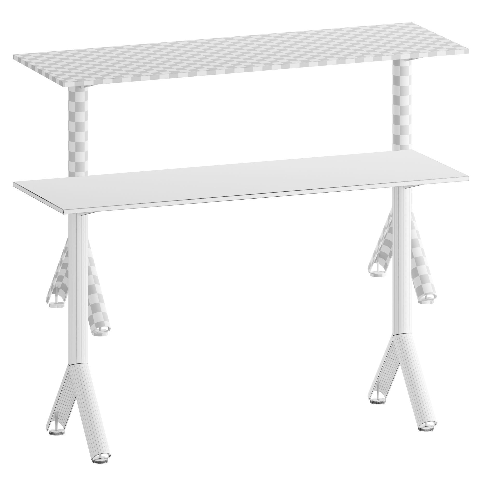 Manerba APOLLO Desk 3D model_3