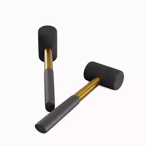 Rubber Mallet B 03 3D model