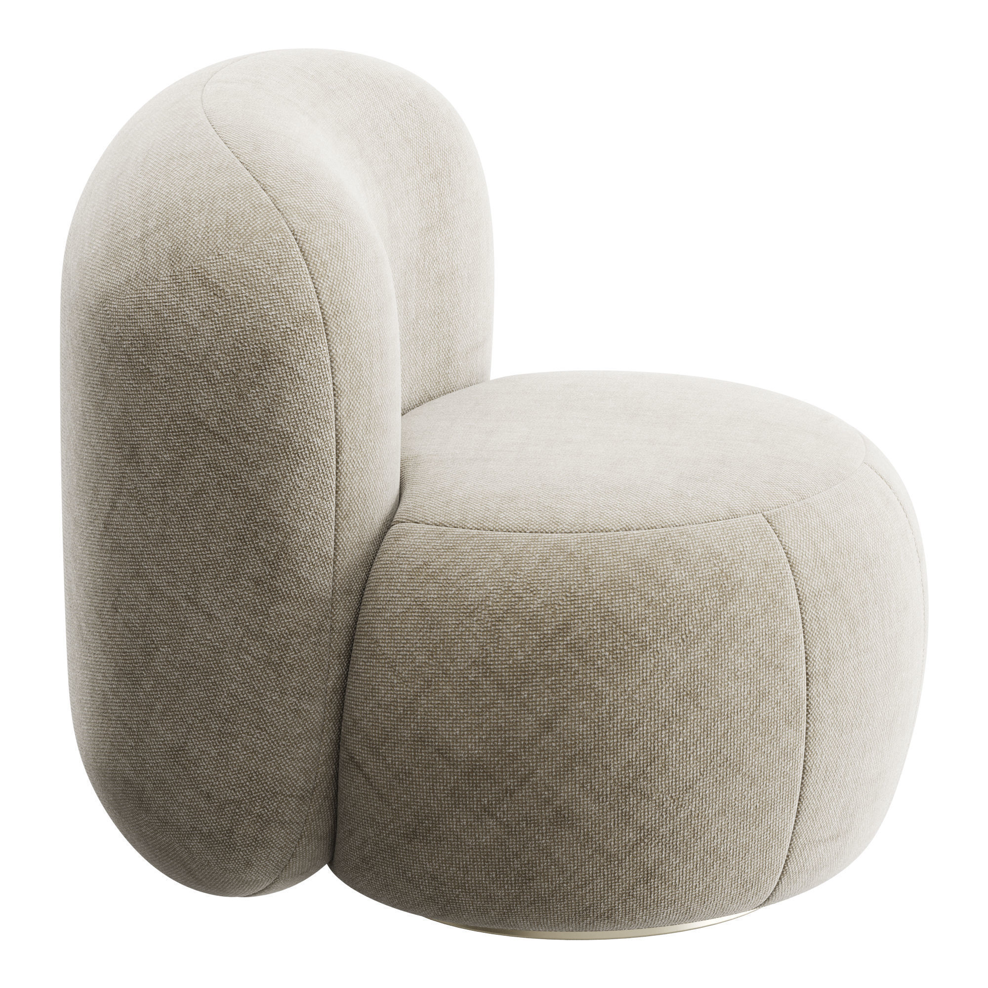 Secolo Armchair 3D model_1