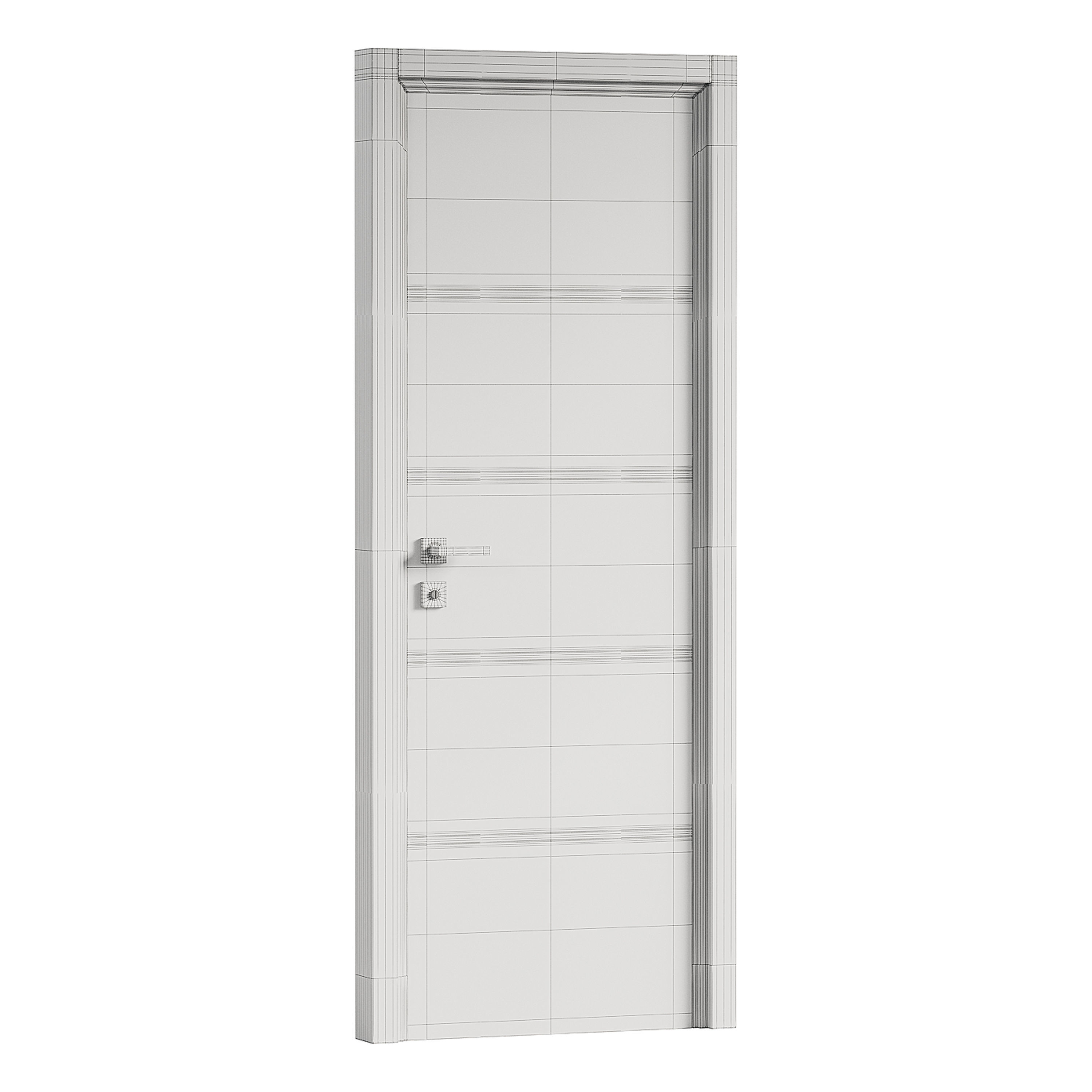 MODERN INTERIOR DOOR 12 3D model_13