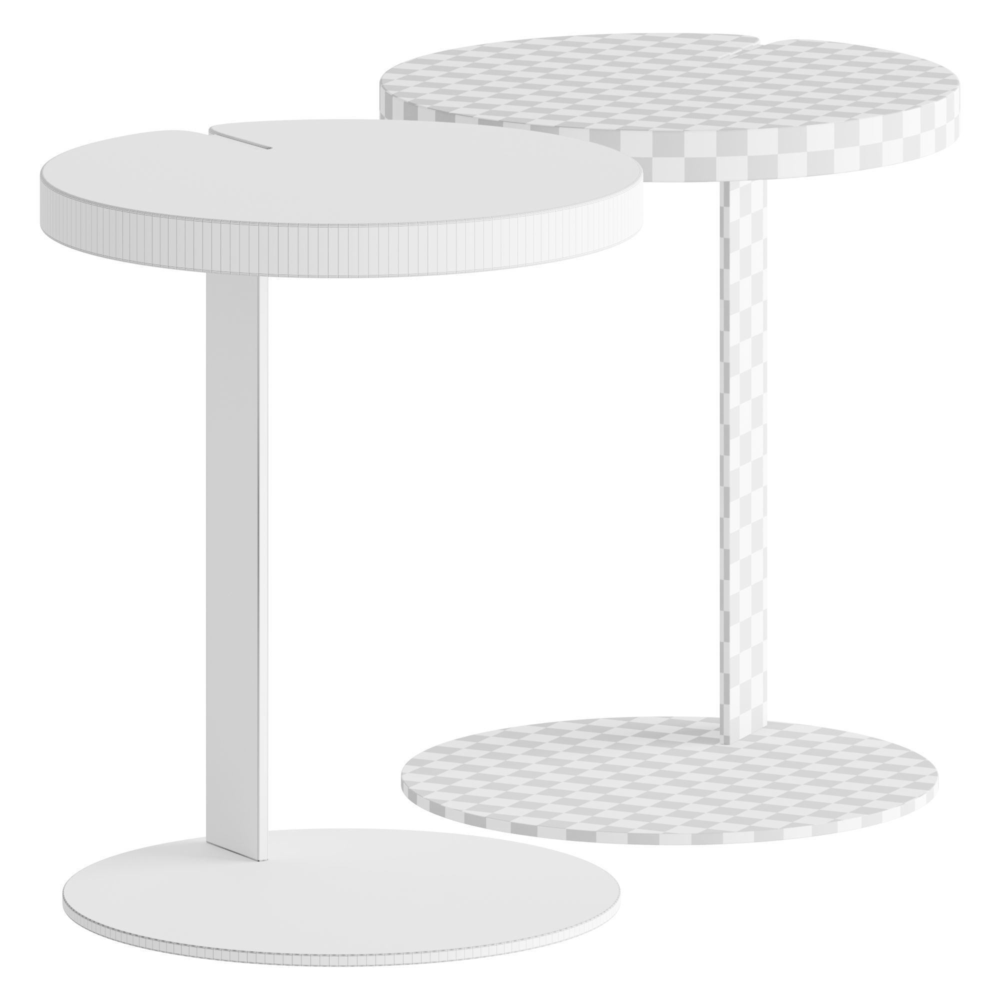 Saba Italia BUTTER Table 3D model_1
