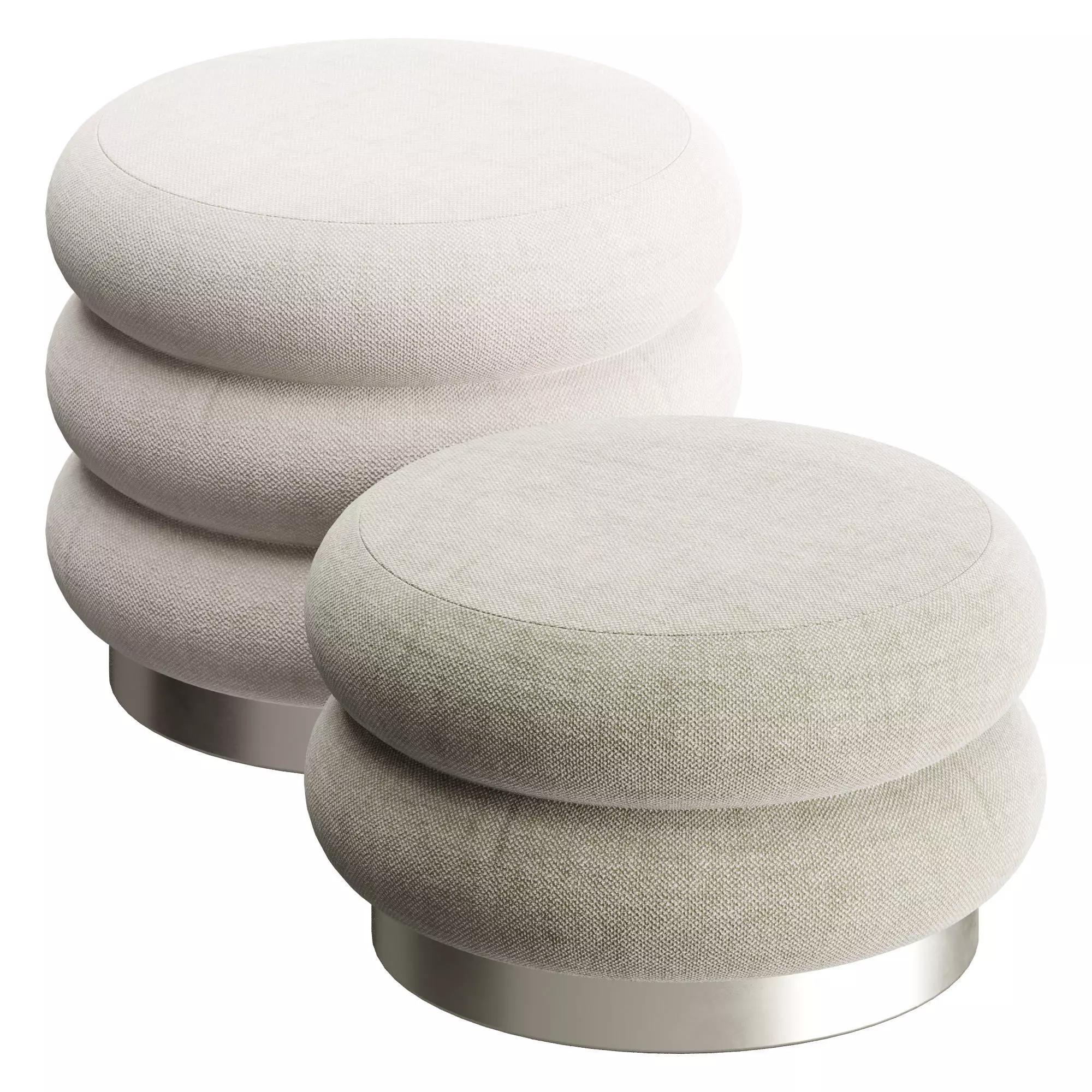 Vibieffe CHIGNON Poof 3D model_0