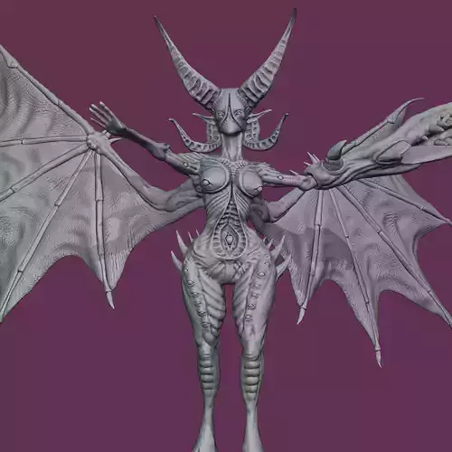Princess of Lust no supports 3D print model