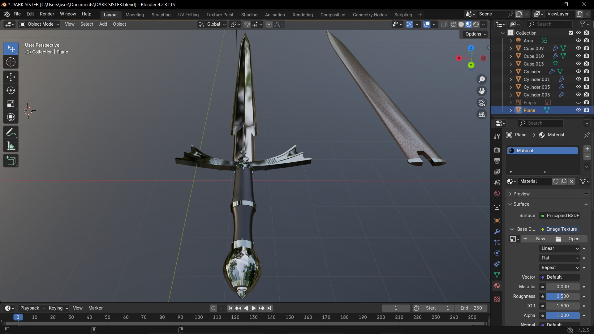 Dark Sister 3D model_3