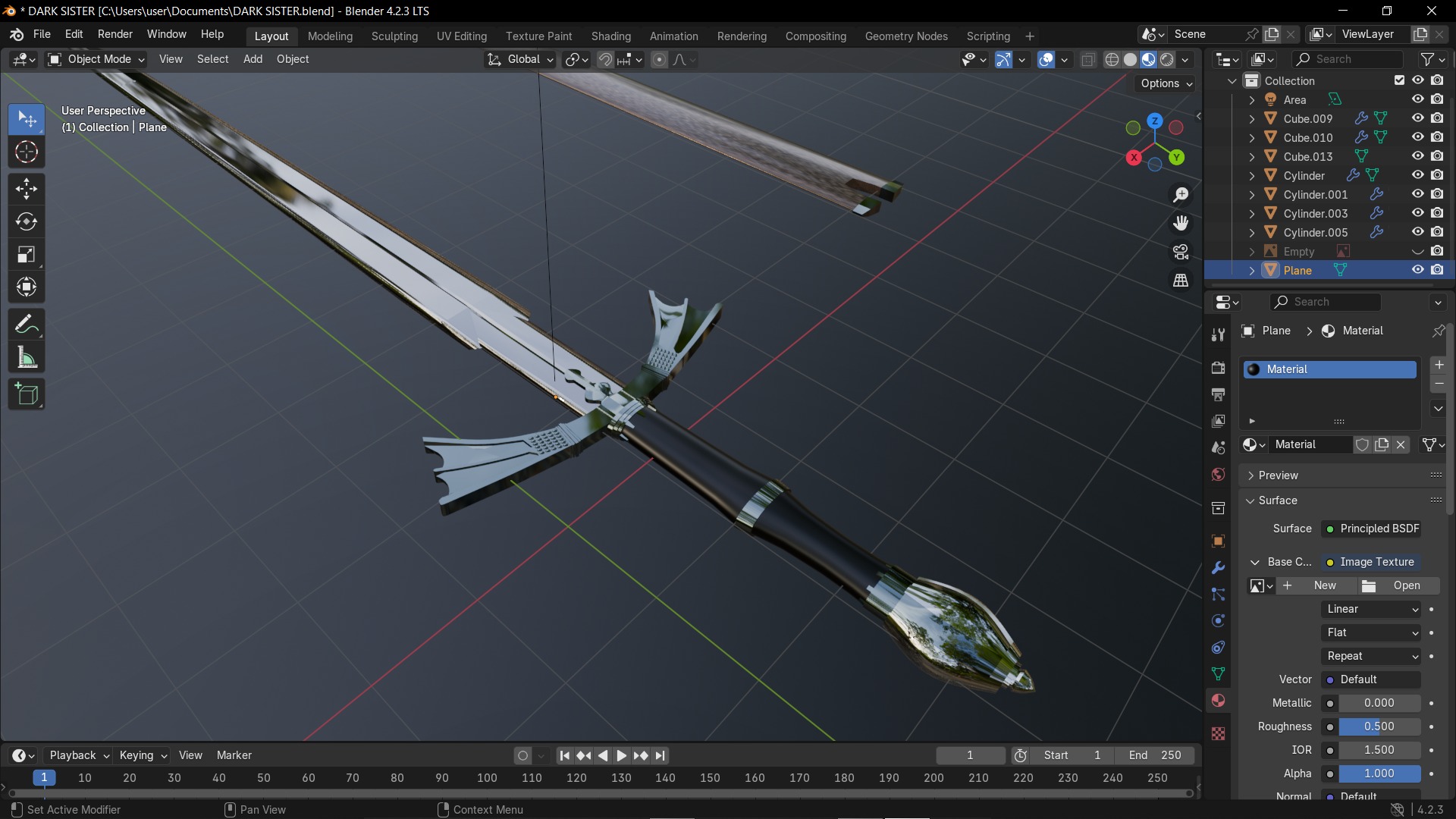 Dark Sister 3D model_2