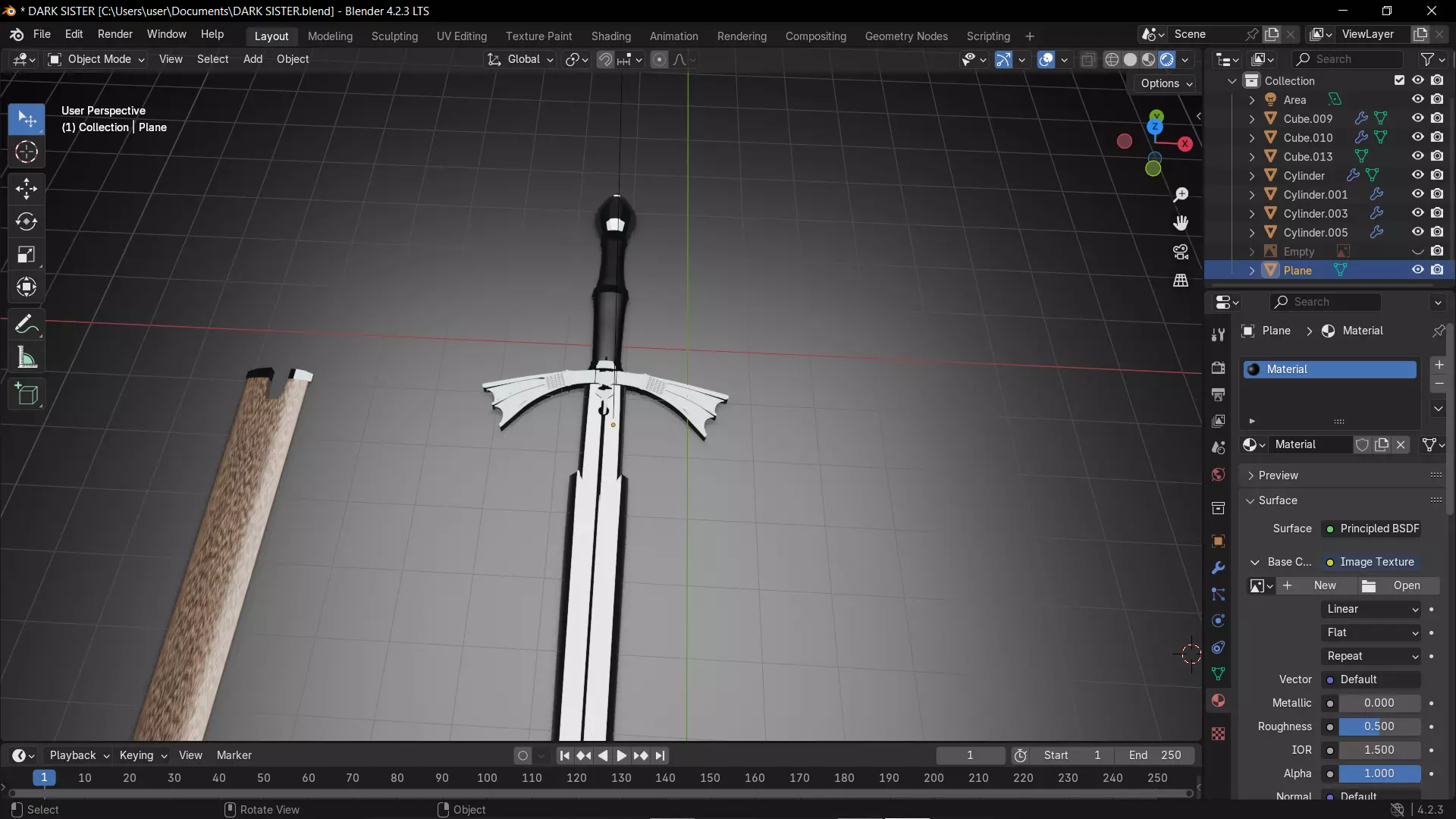 Dark Sister 3D model_0