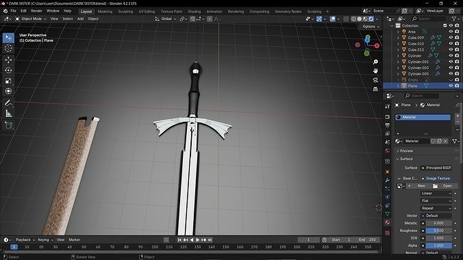 Dark Sister 3D model