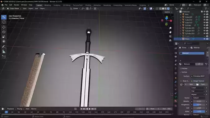 Dark Sister 3D model