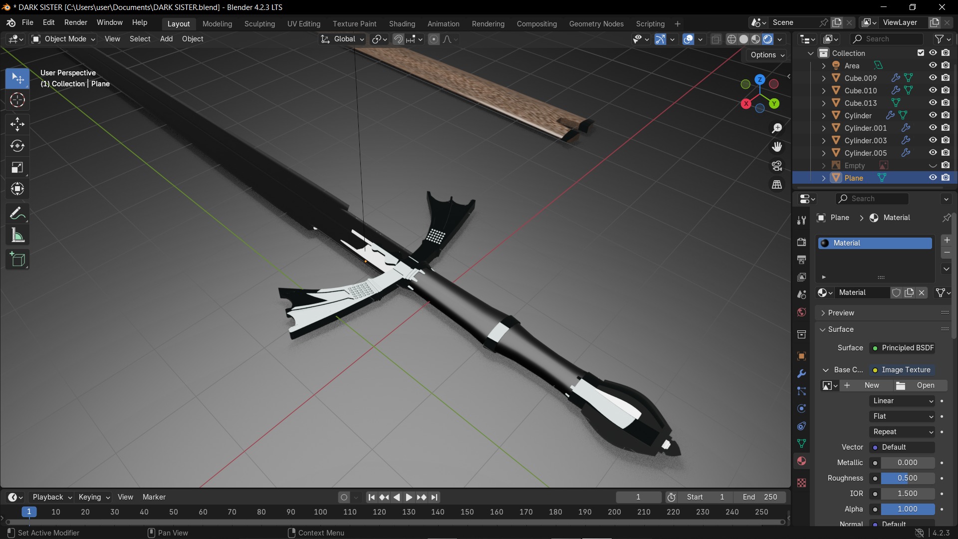 Dark Sister 3D model_1