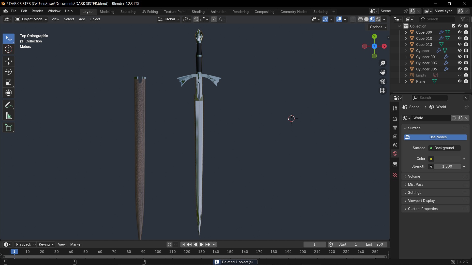 Dark Sister 3D model_4