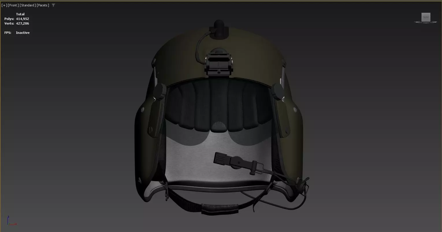 3D model of a helmet 3D model_0