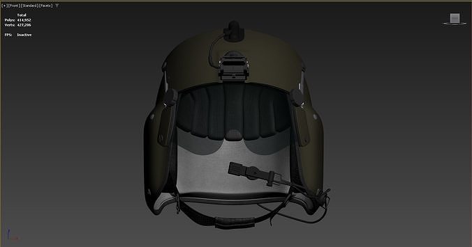 3D model of a helmet 3D model
