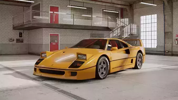 Ferrari F40 1987 - Car Classic