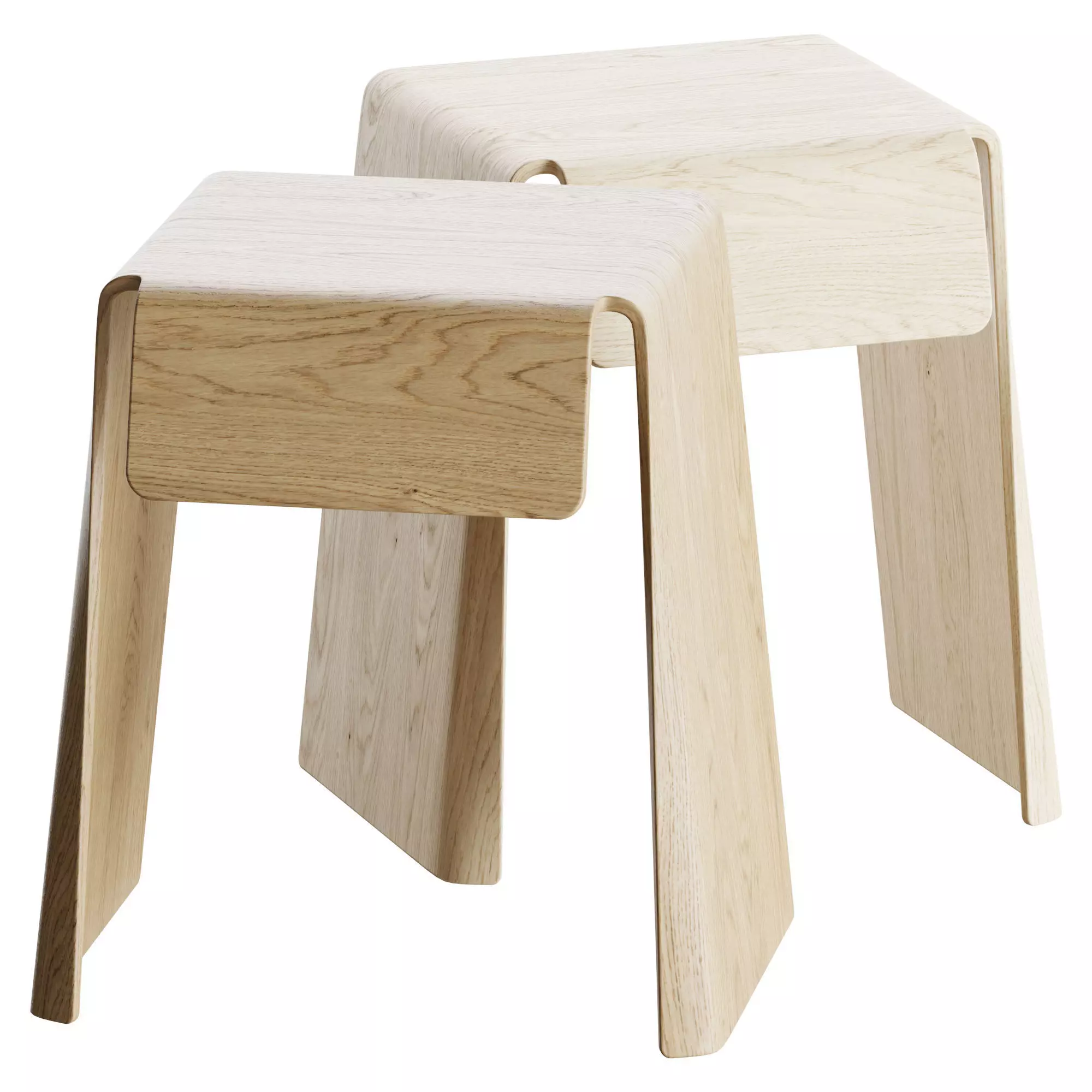 Manerba SUPER RANDOM Stool 3D model_0