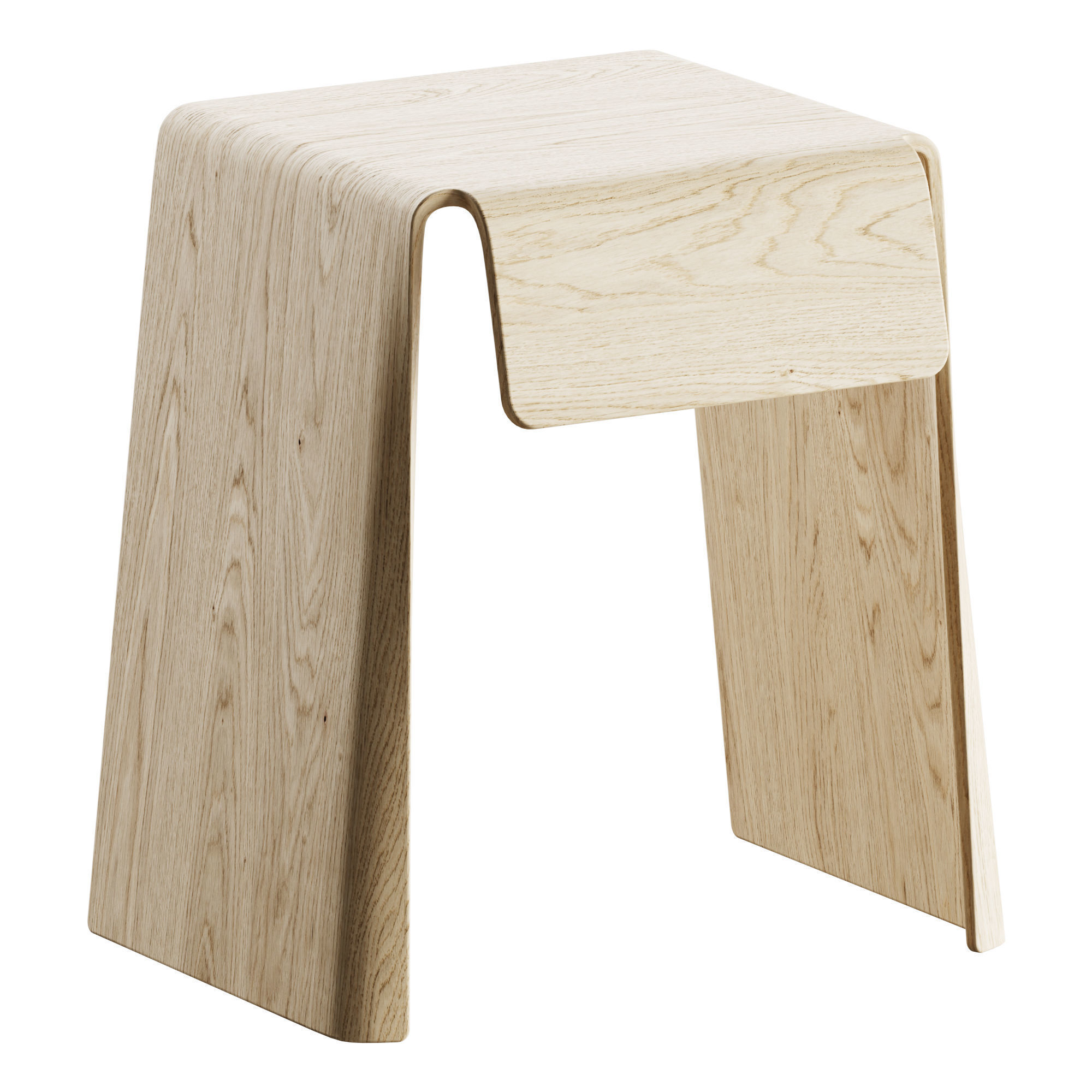 Manerba SUPER RANDOM Stool 3D model_2