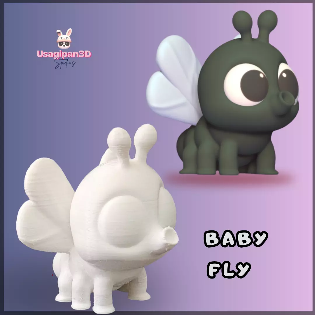 Baby Fly 3D print model_0